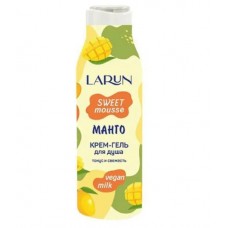 LARUN Sweet mousse Крем-гель для душа манго 400мл